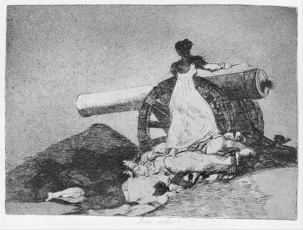 Goya, What courage! 1810