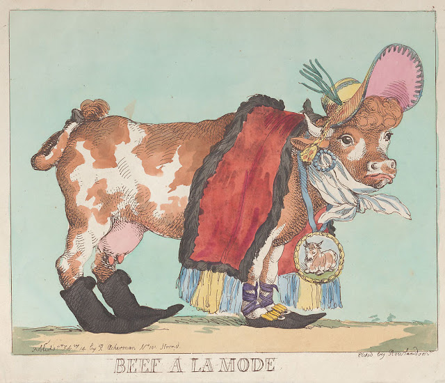 Rowlandson, Beef a la mode 1800