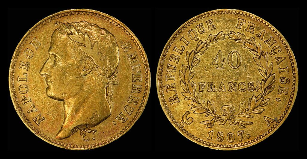 40 franc Napoléon, 1807