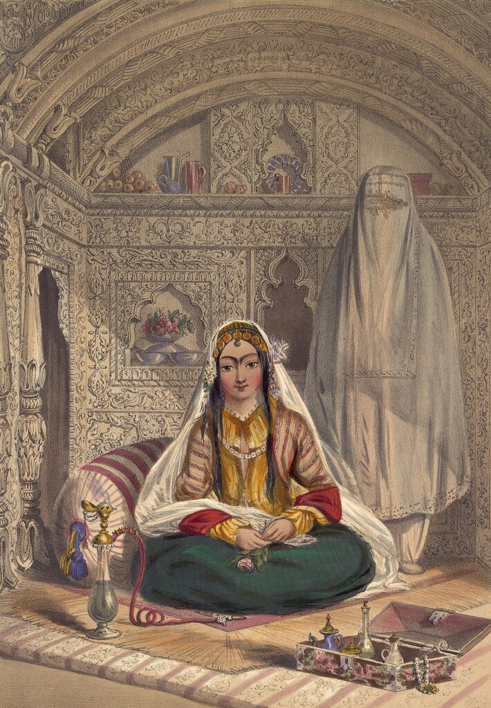 Rattray, Ladies of Kabul, circa 1839