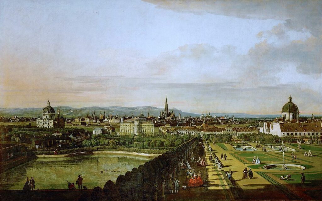 Bellotto, Vienna from the Belvedere, 1758-61