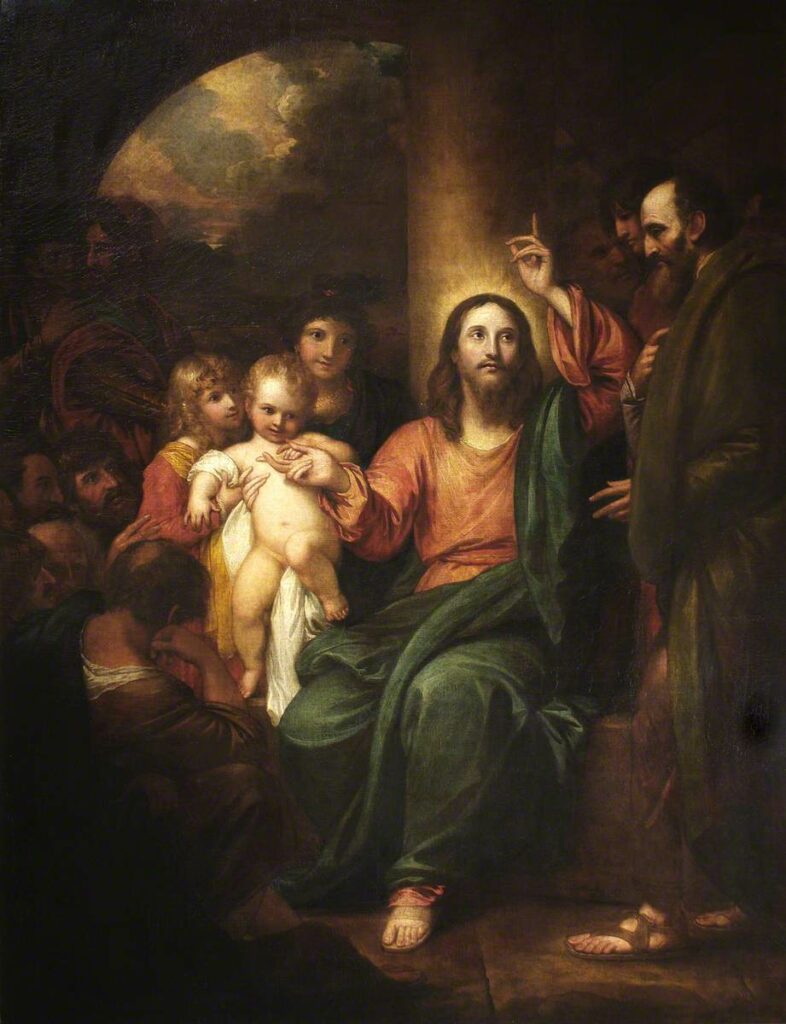 Benjamin West, Christ Presenting a Little Child, The Foundling Museum