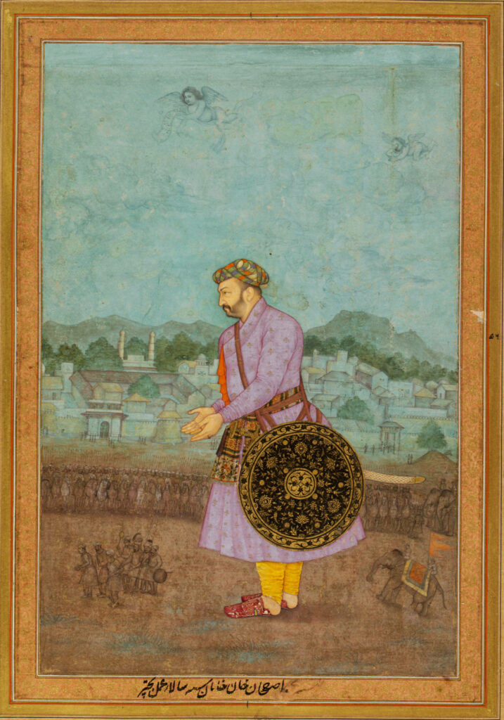 Bichitr, Portrait of Asaf Khan, circa 1631