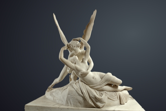 Canova, Psyche Revived by Cupid's Kiss, 1793