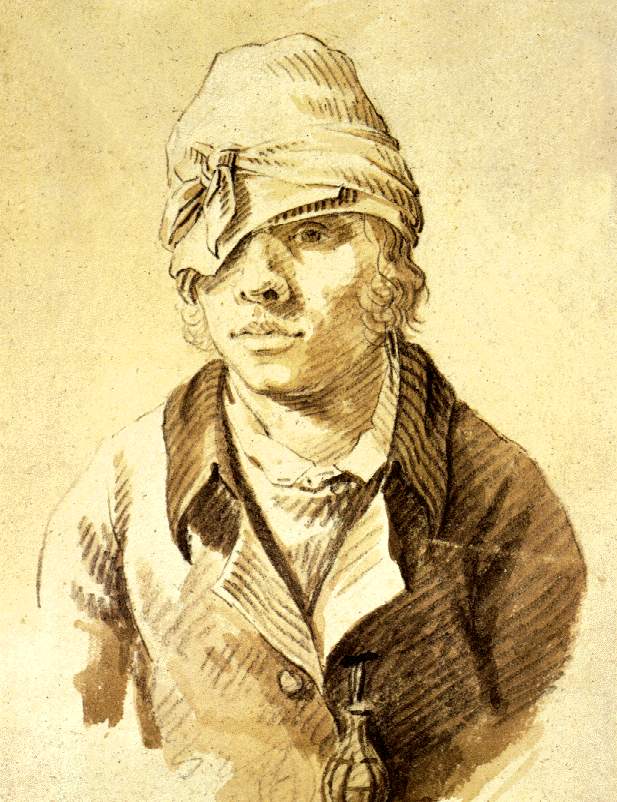 Caspar David Friedrich, Self portrait 1802