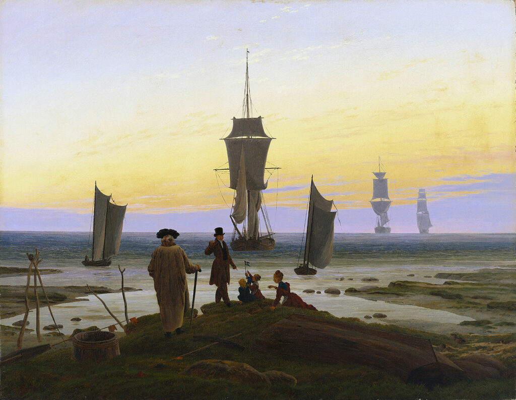 Caspar David Friedrich, Steps in life, c.1834