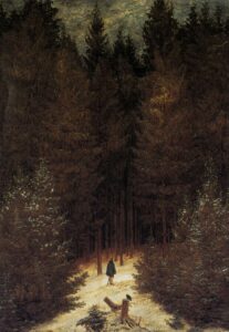 Caspar David Friedrich, The hunter in the forest, 1814