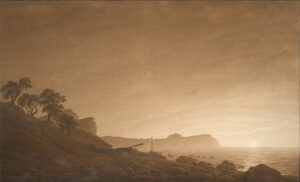 Caspar David Friedrich, View of Arcona, 1805