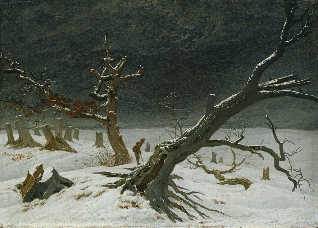 Caspar David Friedrich, Winter landscape, 1811
