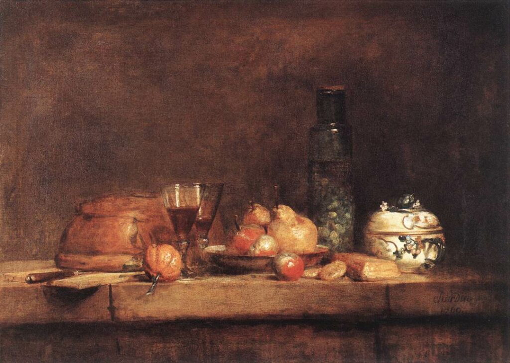 Chardin, Still life, 1760