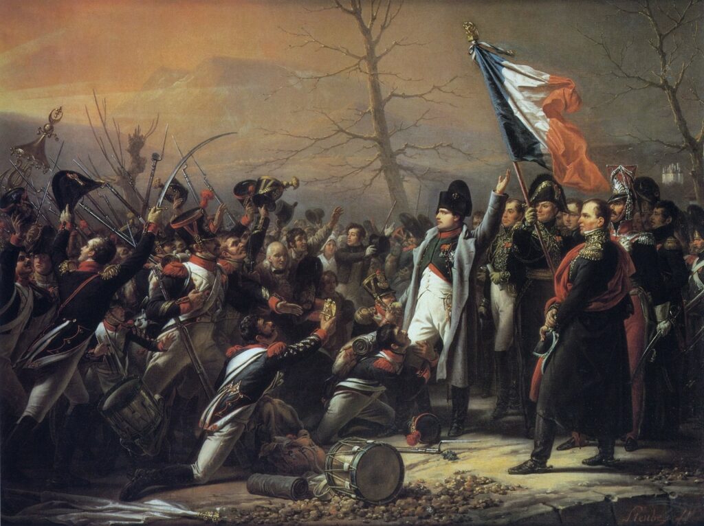 Charles de Steuben, Napoleon's return from Elba 1815, (painting 1818)