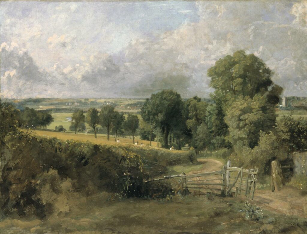 Constable, Fen Lane, East Bergholt, 1817?