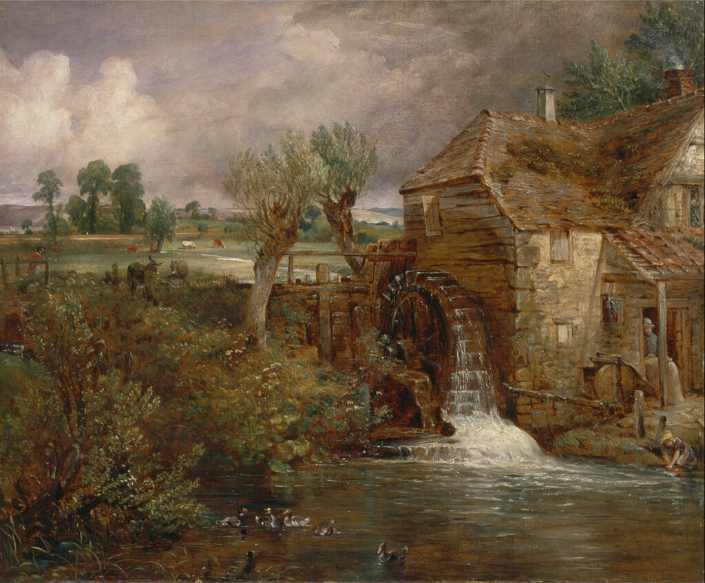 Constable, Parham Mill, Gillingham, 1826