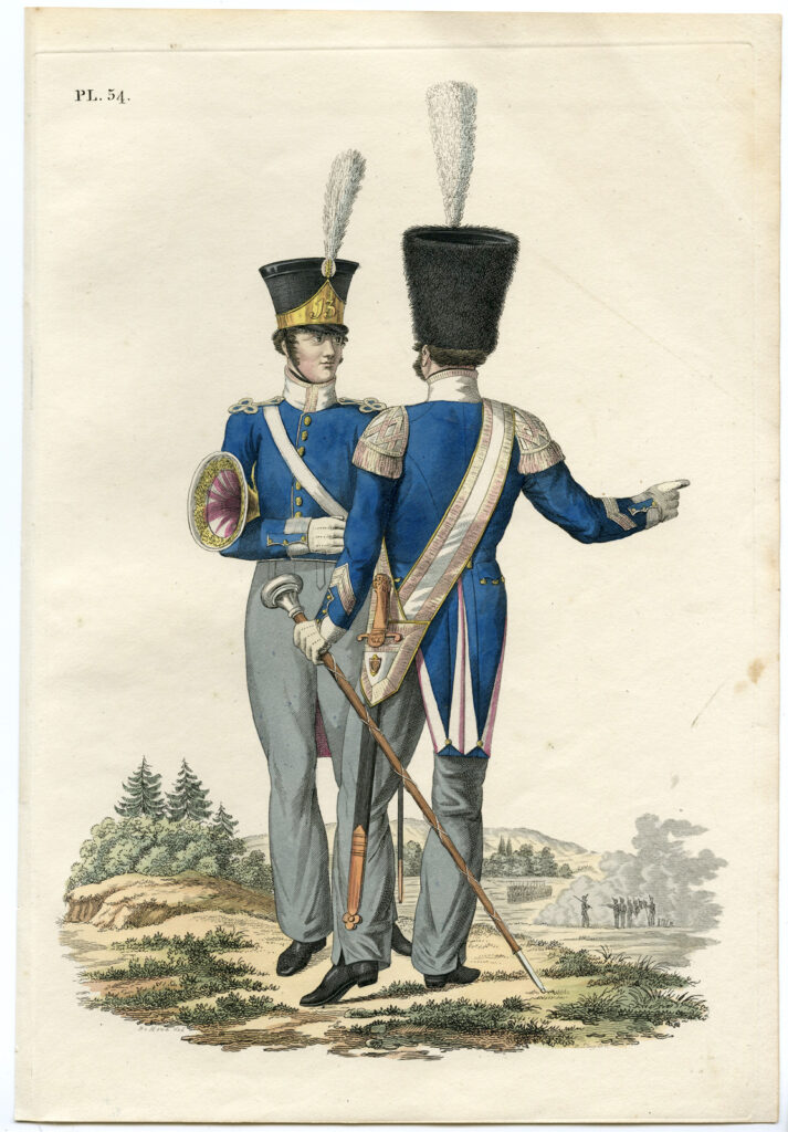 Dutch National Infantry, 1823