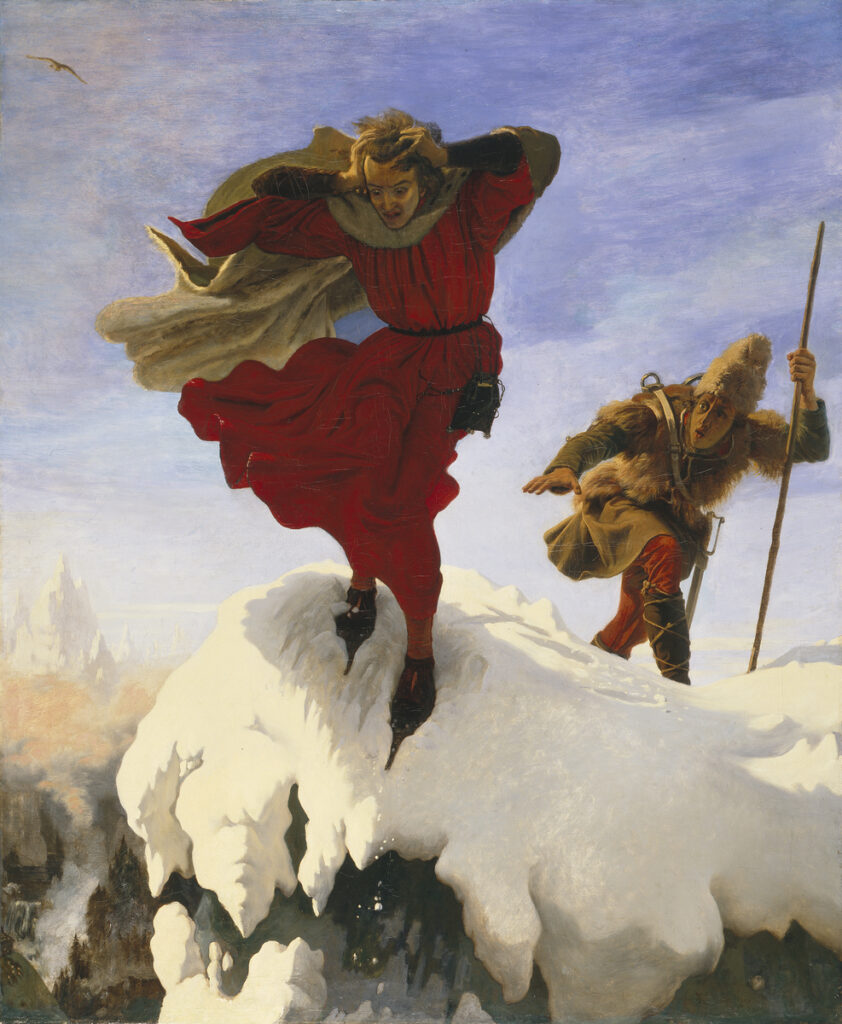 Ford Madox Brown, Manfred on the Jungfrau, 1841
