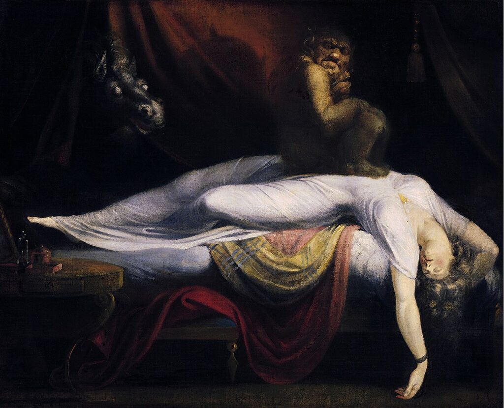 Fuseli, The nightmare, 1781