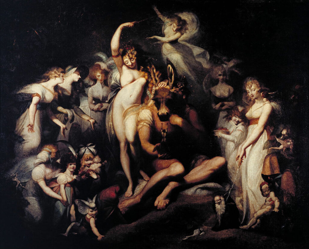 Fuseli, Titania and Bottom, 1790