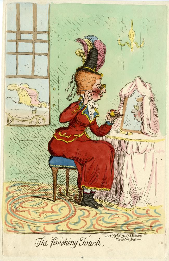 Gillray, The Finishing Touch, 1791