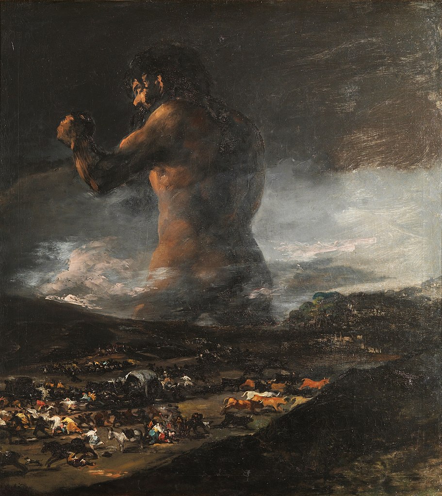 Goya(?), The Colossus, 1808-12
