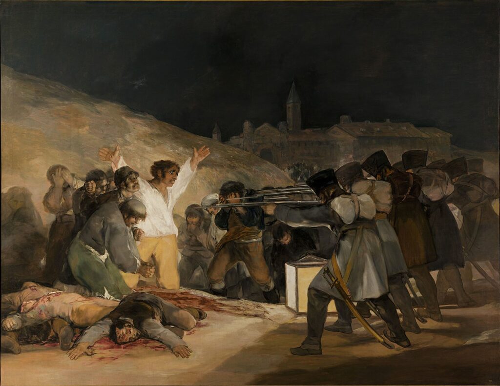 Goya, The third of May, 1814