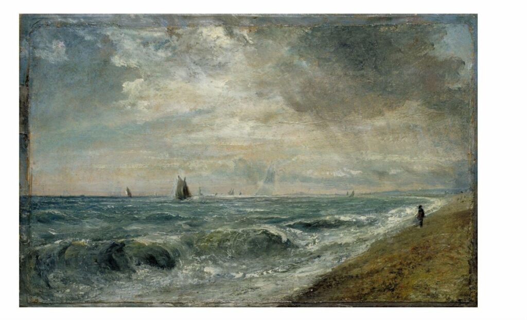 Constable, Hove beach 1824