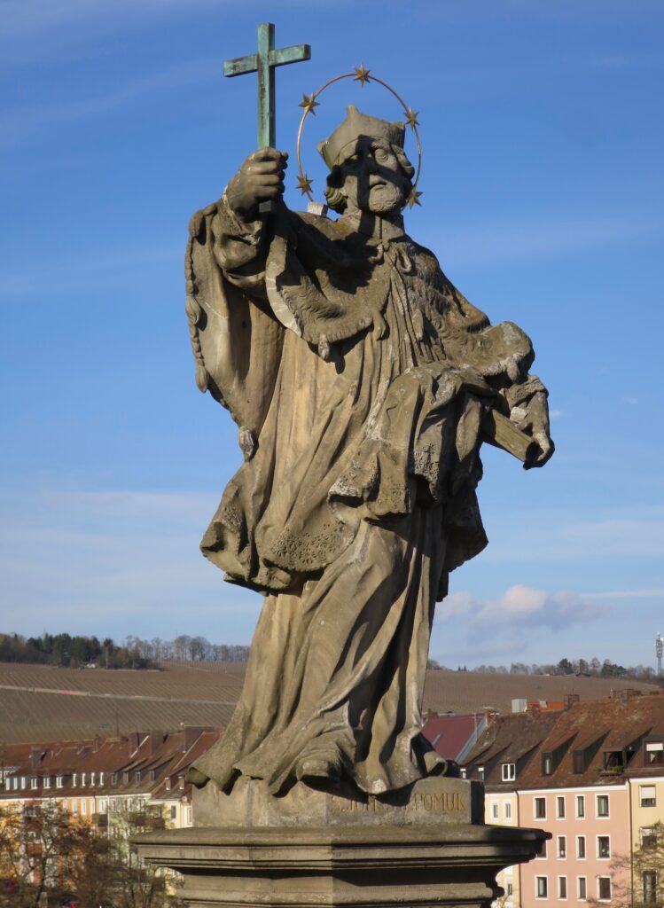 St. John Nepomuk, Würzburg, Photo: Malcolm Wren