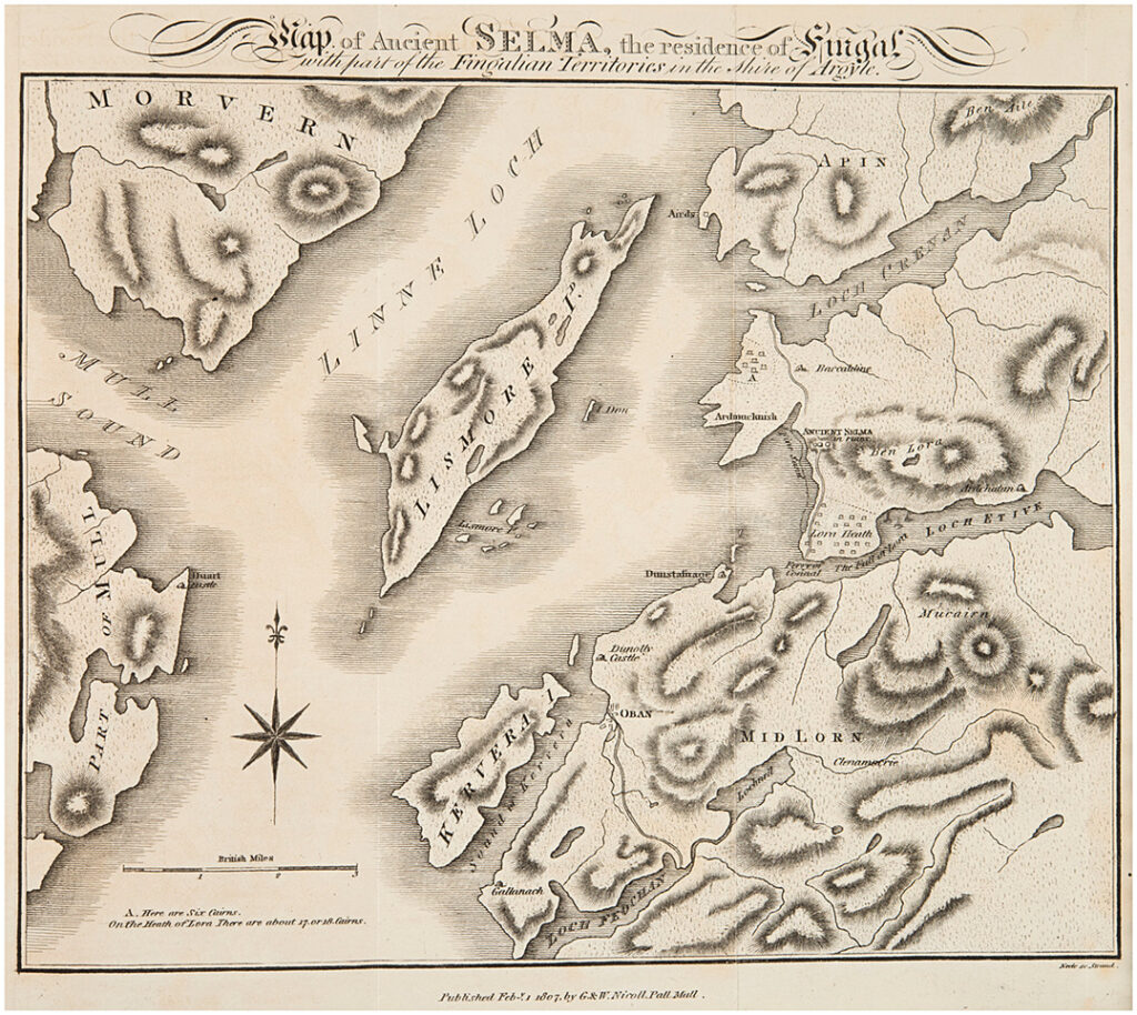 Map of Ancient Selma, 1807