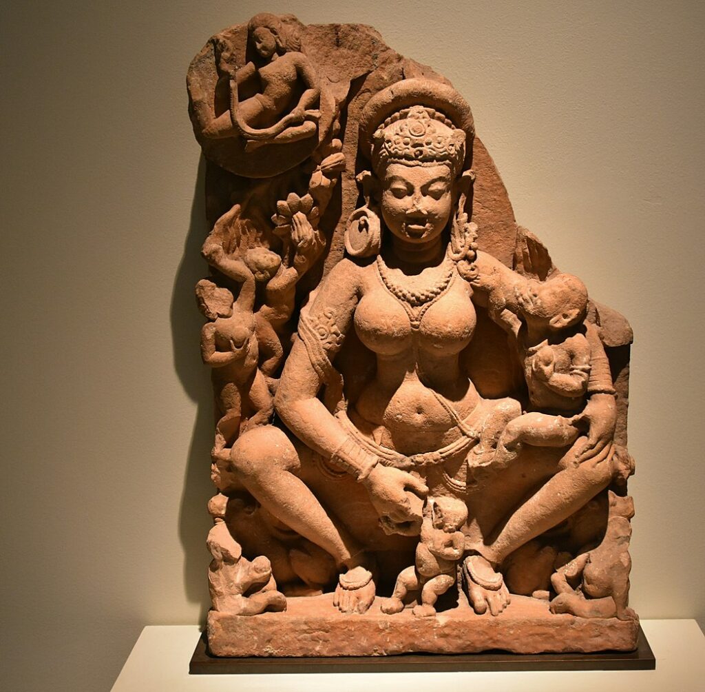 Mother Goddess, Madhya Pradesh or Rajasthan, India, 6th -7th cents.