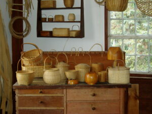 Shaker baskets, Photo: Malcolm Wren