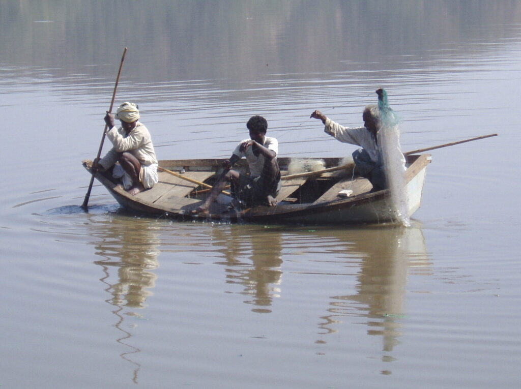 Fishermen, Jaipur. Photo: Malcolm Wren