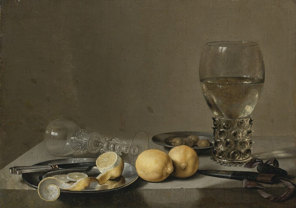 Pieter Claesz, Still life with lemons, c. 1650