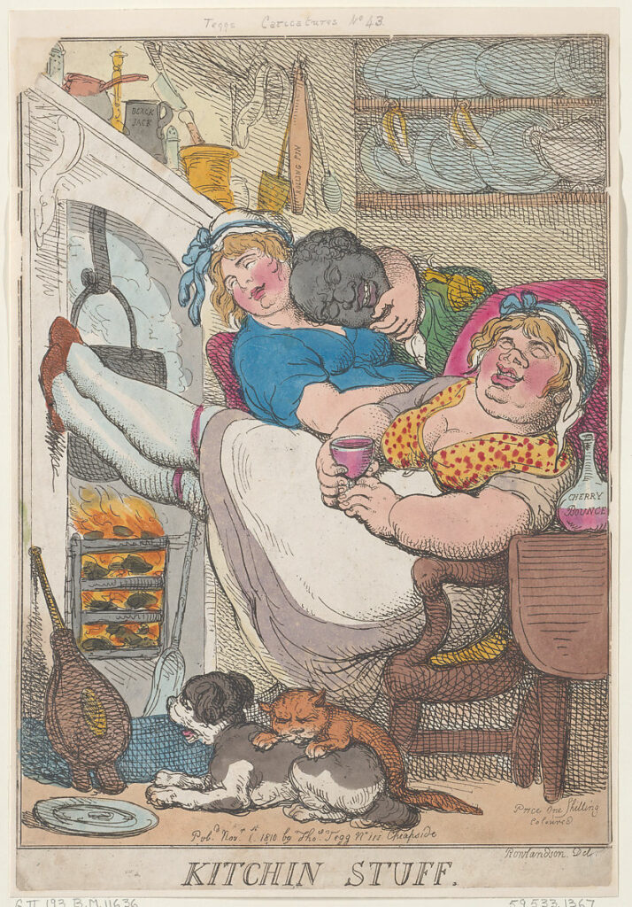 Rowlandson, Kitchin Stuff, 1810