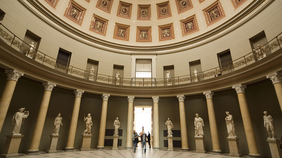 Schinkel, The ancient gods, Altes Museum Berlin, 1822-30