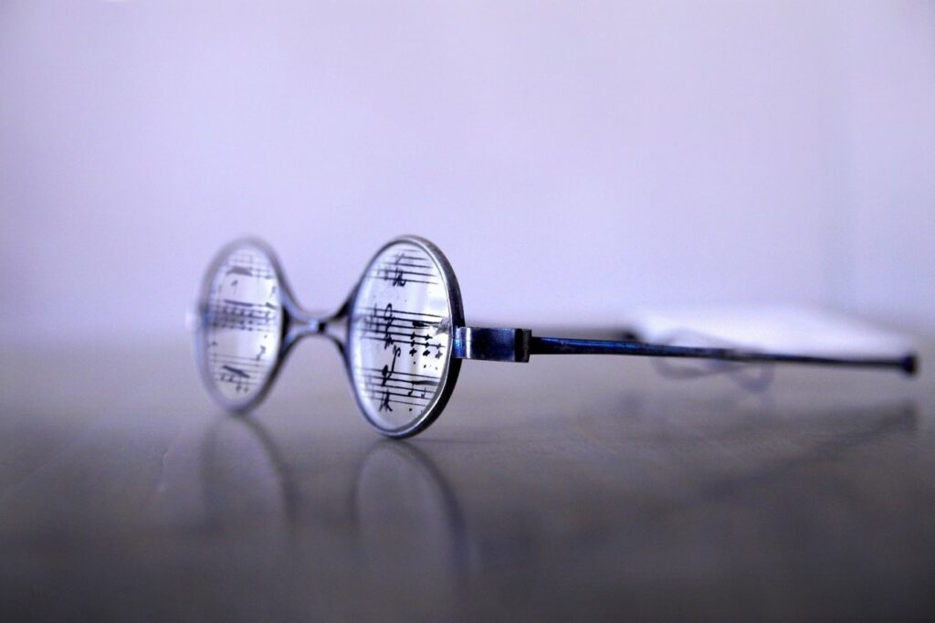 Schubert's glasses (Photo: Franz Soukoup)