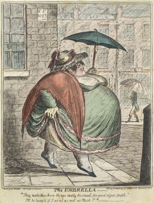 Cruickshank, The Umbrella, 1820