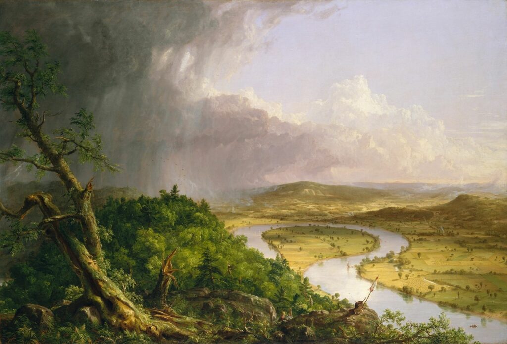 Thomas Cole, The Connecticut River near Northampton, 1836