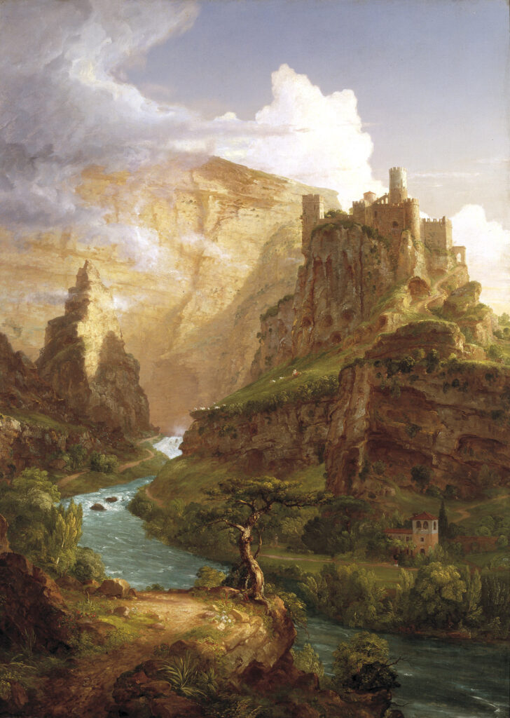 Thomas Cole, The fountain of Vaucluse 1841