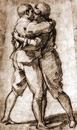Bartolomeo Cesi, Two Florentines, 1600 Uffizi