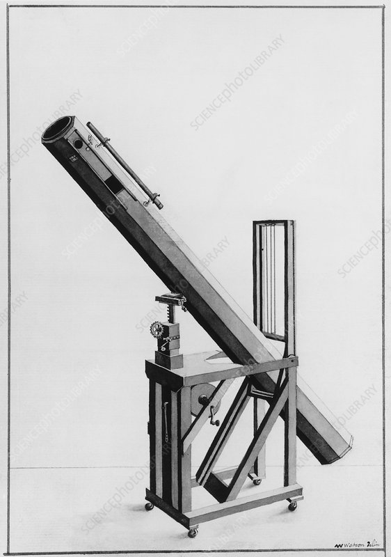 William Herschel's 7 foot telescope