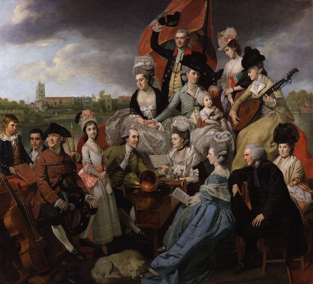 Zoffany, The Sharp family, 1780